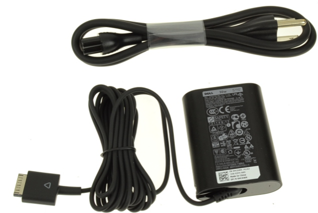 8N3XW New Dell OEM XPS 10 / Latitude ST / Latitude 10 Tablet / Venue 11 Tablet AC Power Adapter 30 W