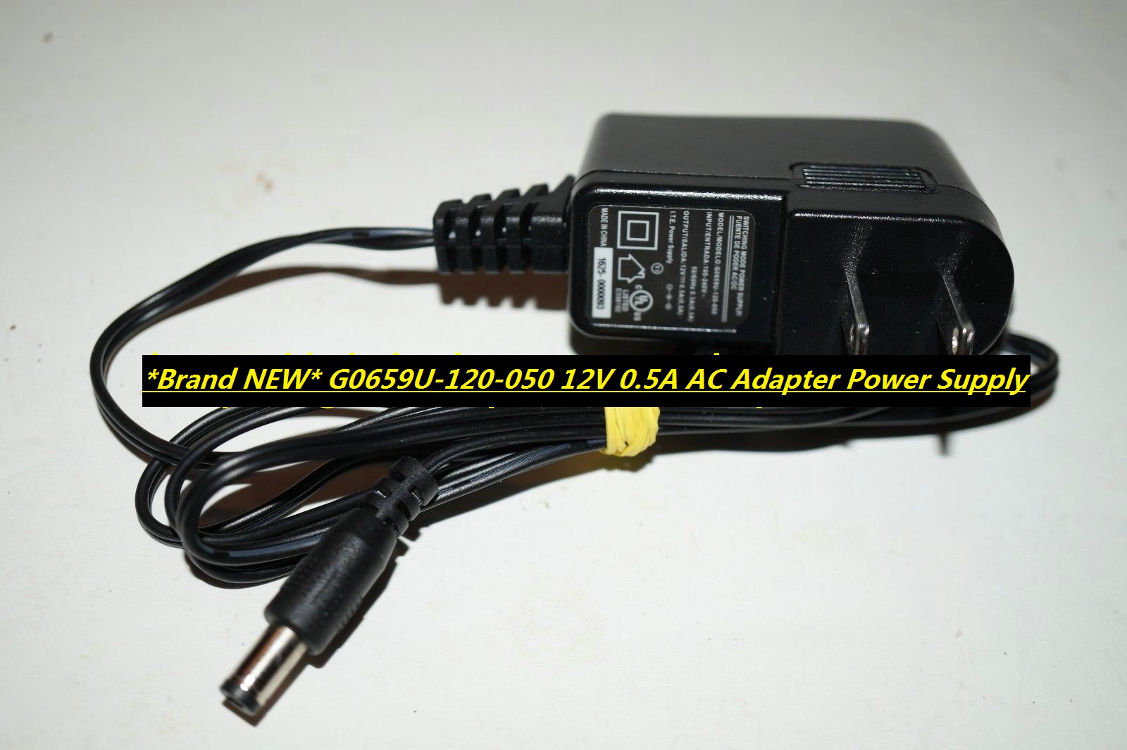 *Brand NEW* G0659U-120-050 12V 0.5A AC Adapter Power Supply