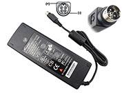 *Brand NEW*Round with 4 Pin Seasonic SSA-1201A-1 19v-20v 6A 120W Ac Adapter Power Supply