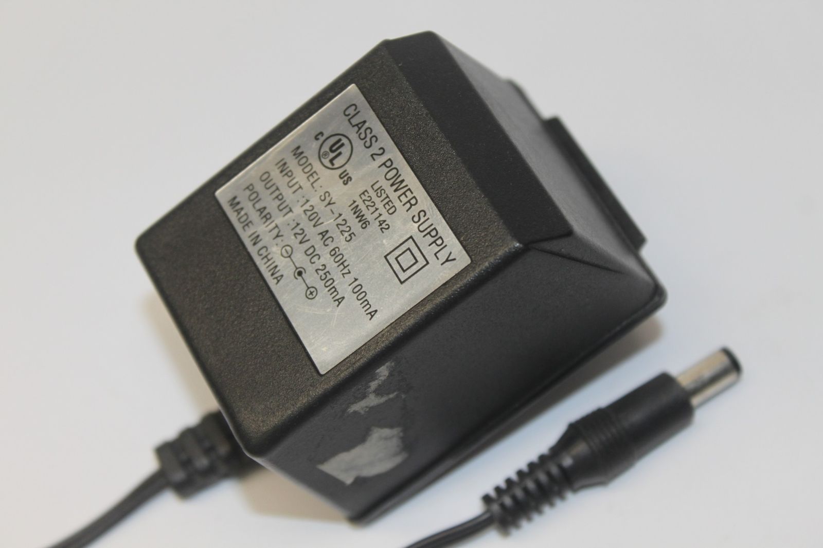 New 12V 250mA SY-1225 Class 2 Transformer Power Supply Ac Adapter New 12V 250mA SY-1225 Class 2 Transformer Power Supply Ac Adapter