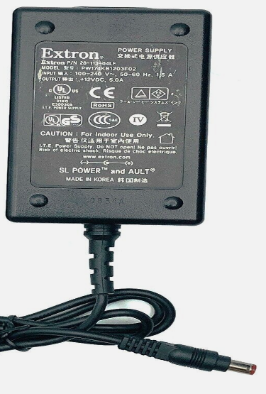 *Brand NEW*Genuine Extron 12V 5A AC Adapter PW174KB1203F02 Power Supply *Brand NEW*Genuine Extron 12V 5A AC Adapter PW174KB1203F02 Power Supply