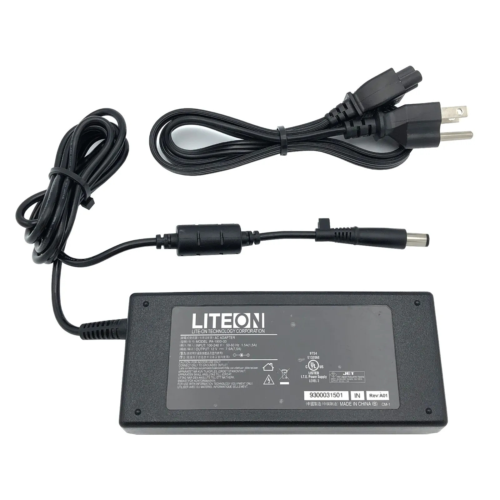 *Brand NEW*Original LiteOn 12V 7.5A 90W AC Adapter PA-1900-33 Power Supply 7.4*5.0mm *Brand NEW*Original LiteOn 12V 7.5A 90W AC Adapter PA-1900-33 Power Supply 7.4*5.0mm